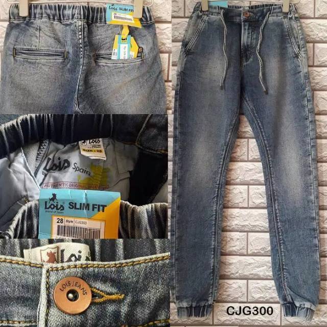 Celana Jogger Original Original Lois pria