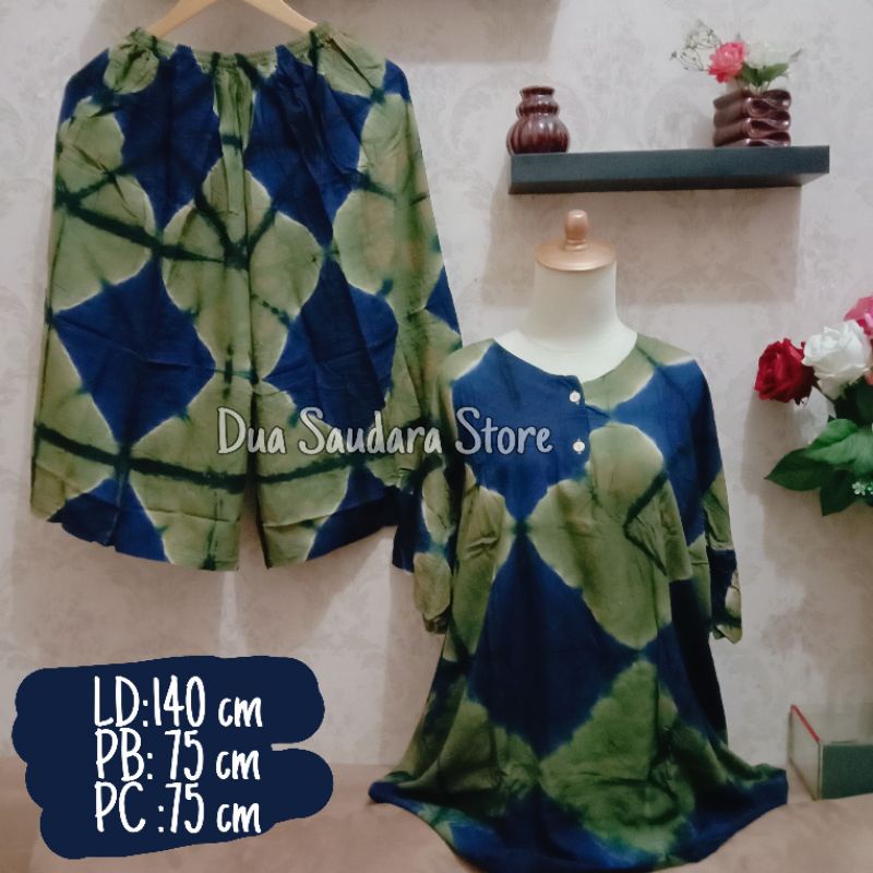 SETELAN KULOT BATIK JUMBO,BATIK PEKALONGAN BATIK GOGO