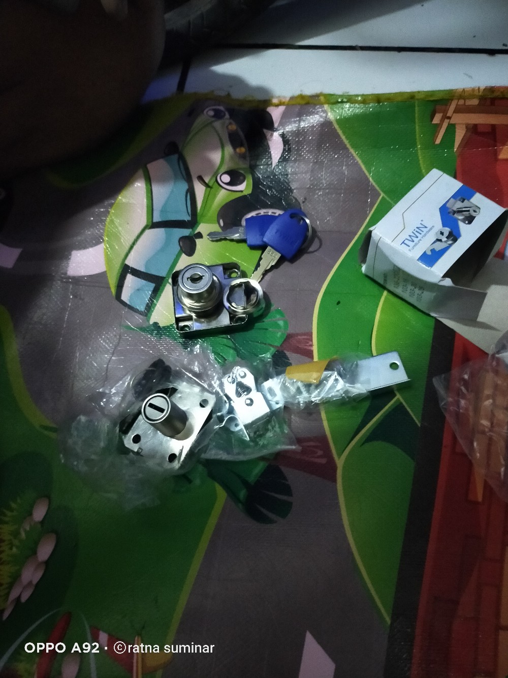 Kunci Loker Lemari /laci 138-22.. Camlock Besi Chrome..free Skrup & Tahanan Kunci.. Kwalitas Terbaik