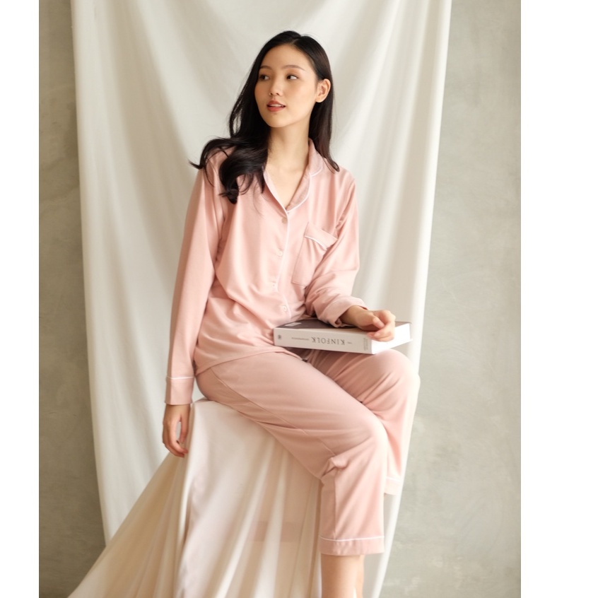 Karen Pajamas - Baju Tidur Pakaian Wanita ( Available Atasan Panjang-Celana Panjang-Atasan Pendek-Celana Pendek )