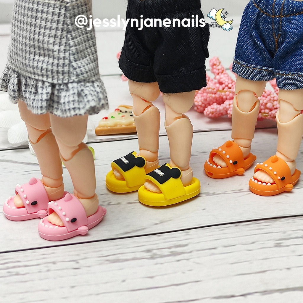 Kawaii Slipper ( Nendoroid Clothes / Nendoroid  Shoes /  YMY / Obitsu 11 )
