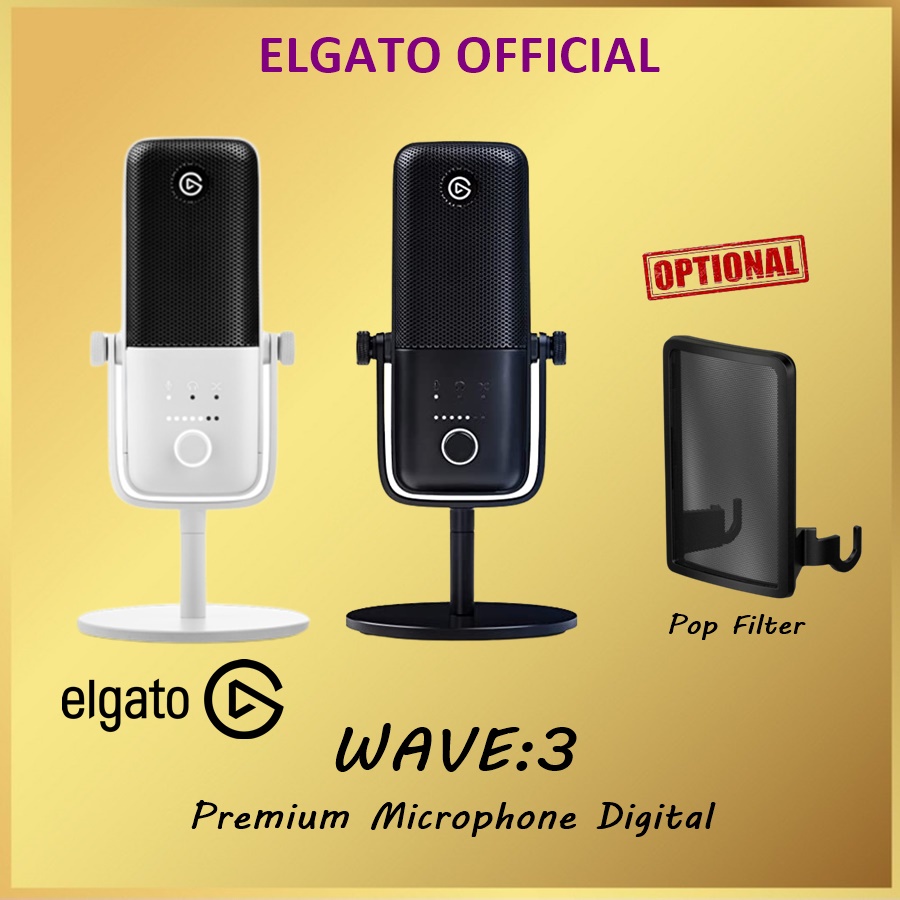 Elgato Wave:3 Mic Wave 3 Premium Microphone Digital Wave 3