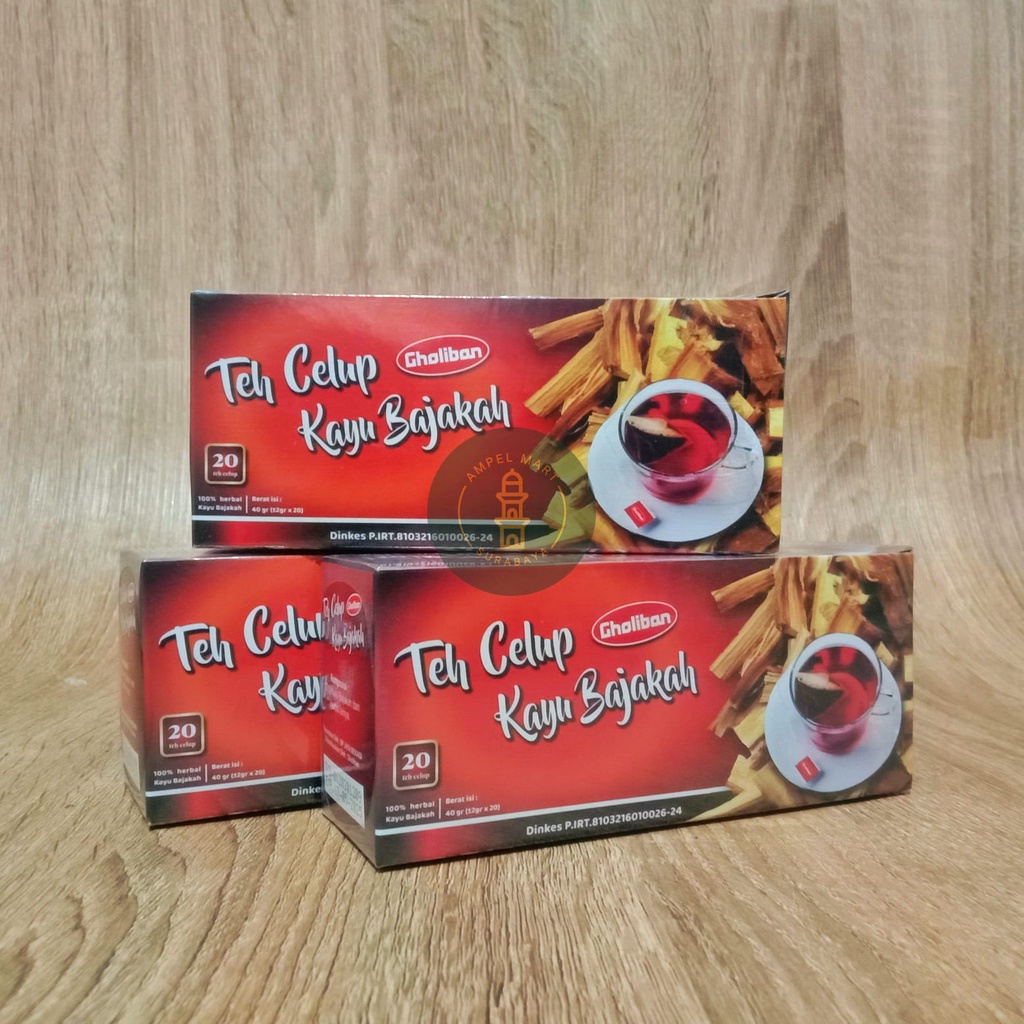 Teh Celup Kayu Bajakah Teh Kayu Bajakah Teh Bajakah Teh Herbal Kayu Bajakah Asli GHOLIBAN Isi 20 Kantong