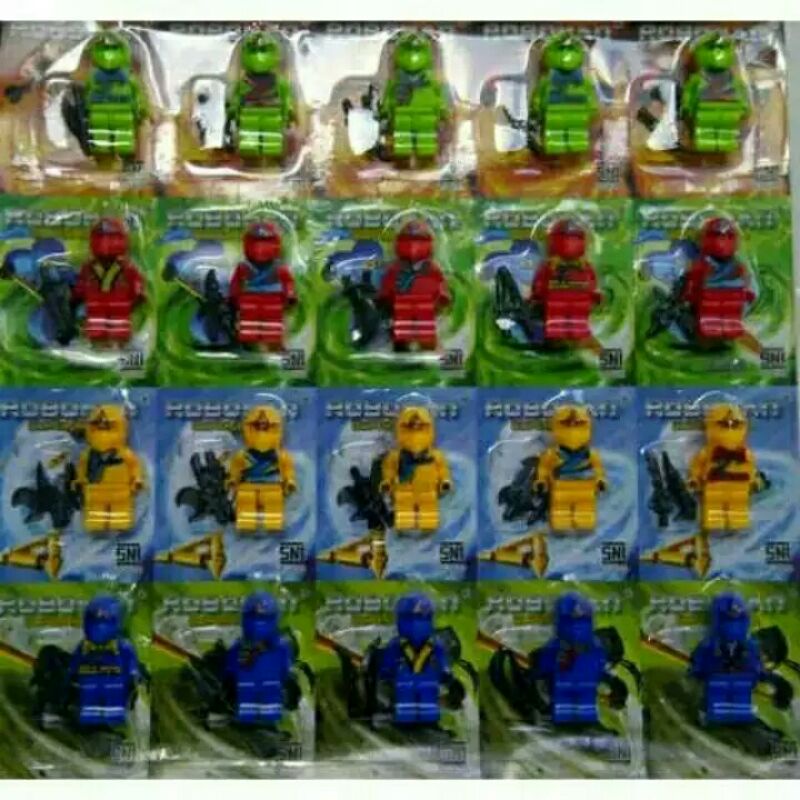 MAINAN LEGO NINJAGO PRESS BLOCK
