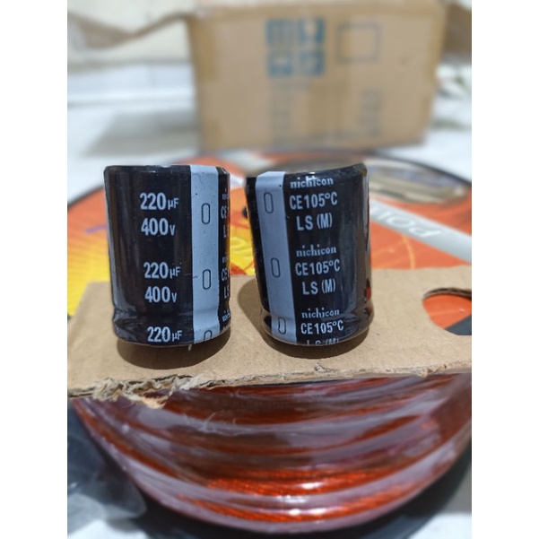 Elco 220uf 400v original