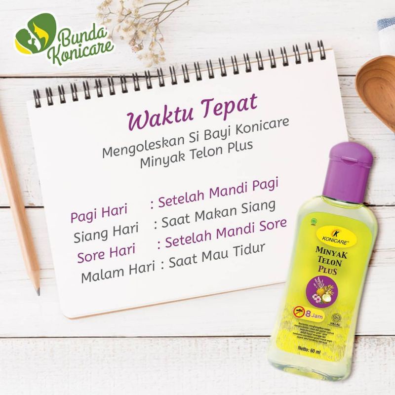 KONICARE MINYAK TELON PLUS - LAVENDER TELON ANTI NYAMUK UNTUK ANAK DAN BAYI