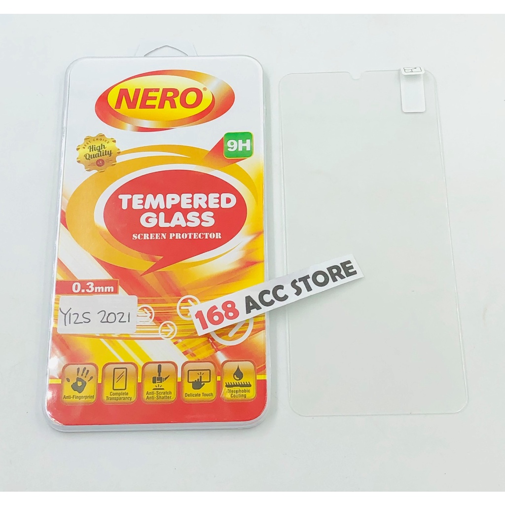 TEMPERED GLASS VIVO Y12S 2021 / ANTI GORES KACA VIVO Y12S 2021 NERO