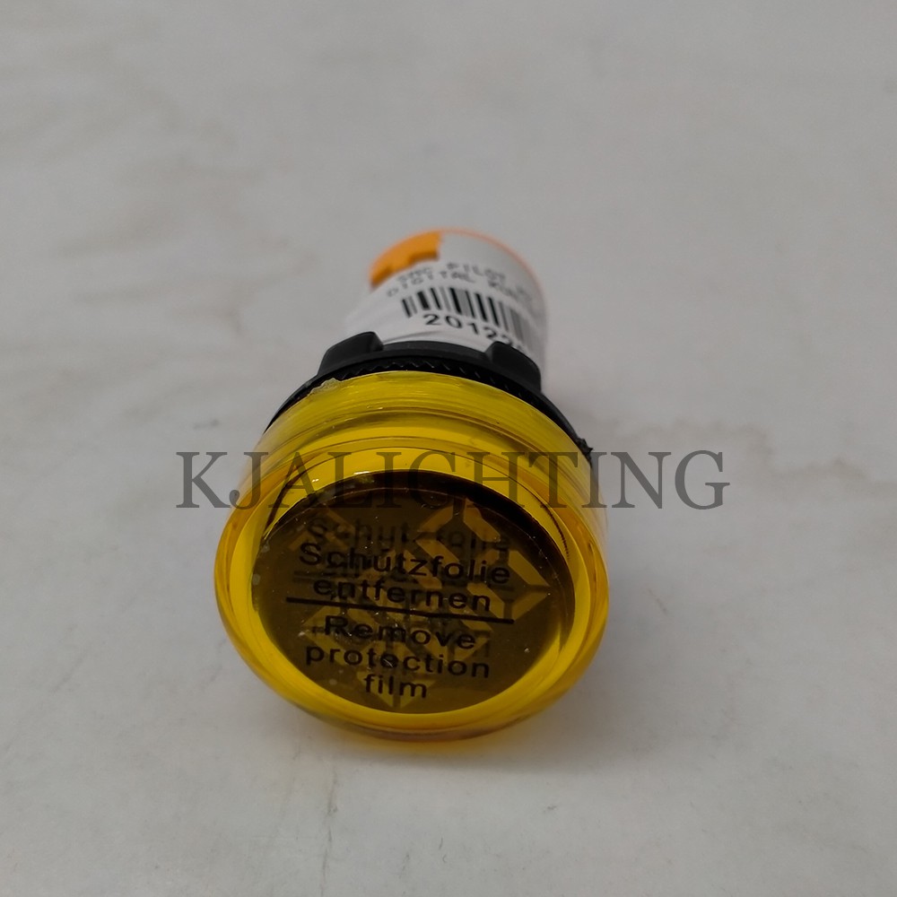 PILOT HZ METER DIGITAL KUNING BULAT