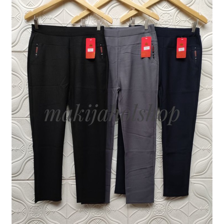 celana polos impor bahan stret terbaru