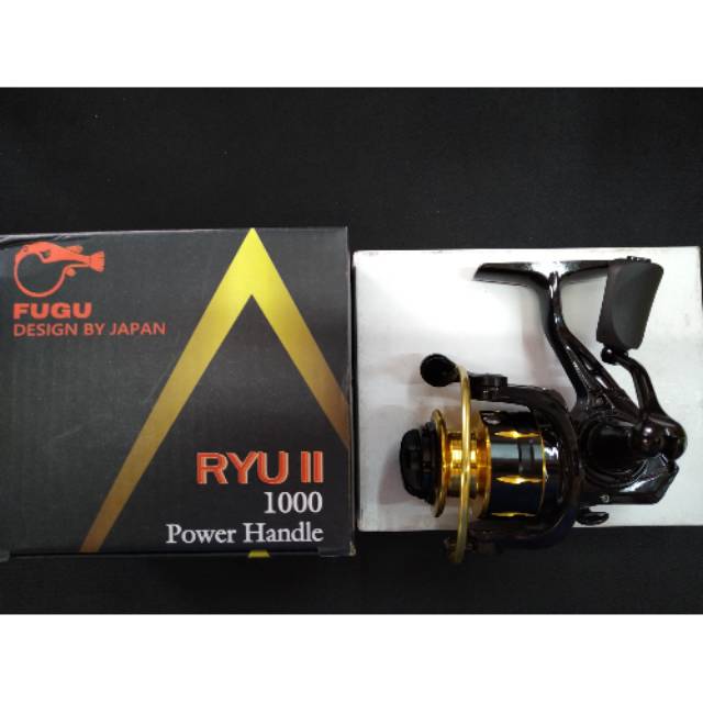 Reel pancing fugu Ryu 2 1000 power handle
