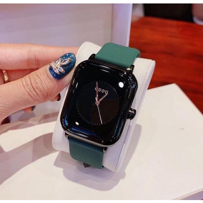 GUOU Jam Tangan Wanita Quartz Tali Silikon Fashion Personality