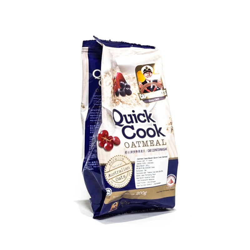 

CAPTAIN OATMEAL QUICK COOK 200G