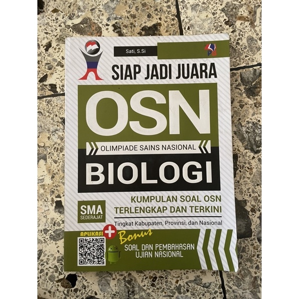 Buku siap jadi juara OSN Biologi SMA Preloved