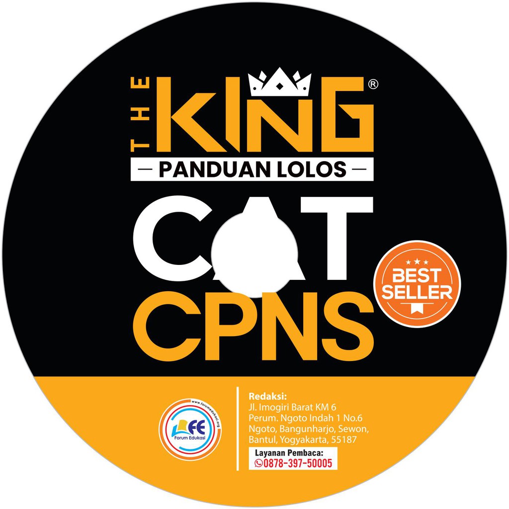 Buku The King Panduan Lolos CAT CPNS 2021-2022 (Forum Edukasi)-1
