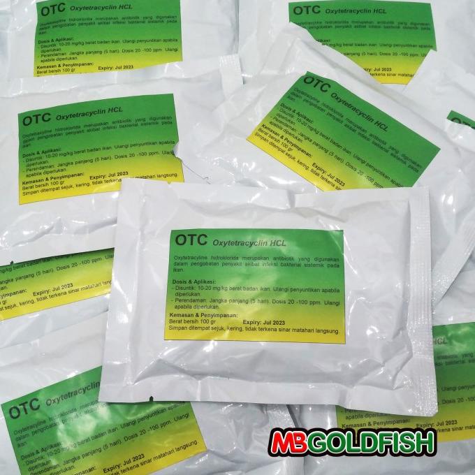 OTC Obat antibiotik ikan Oxytetracycline