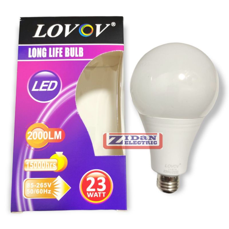 Lampu Led Bulb 23 Watt / Lampu Led Bulat 23W Lovov