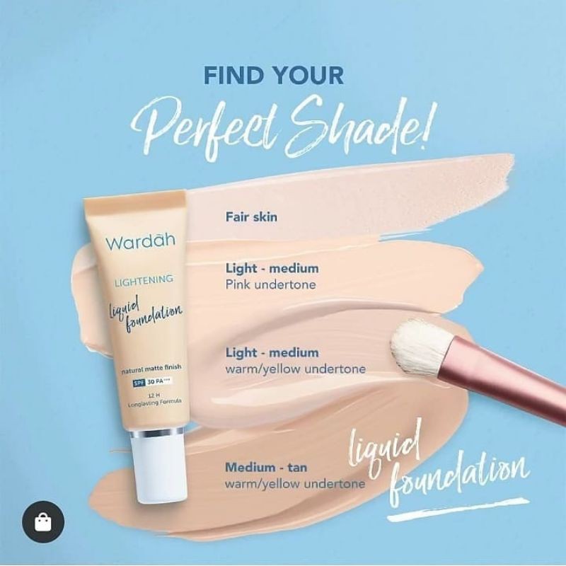 Wardah Lightening Liquid Foundation 25 ml