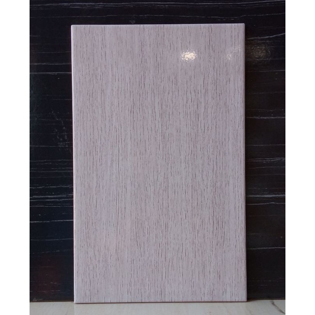 Keramik Dinding Glossy 25x40 MARQUINA GREY Mulia