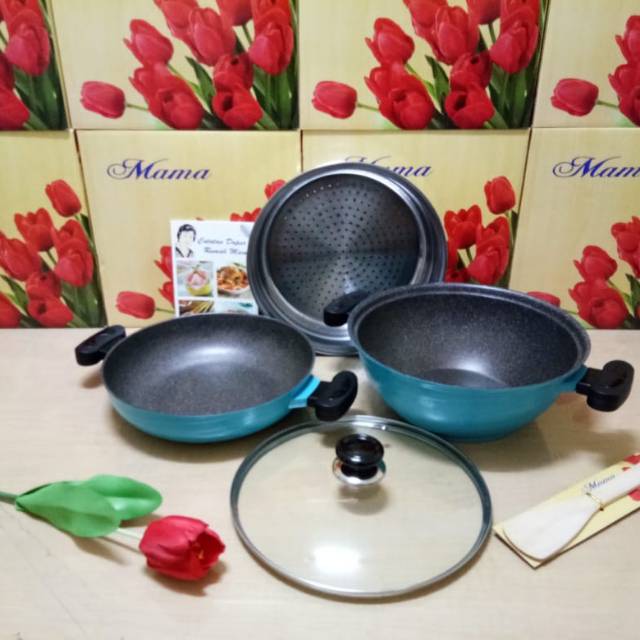 Prima Cook/Panci Mama/Wok Fry pan