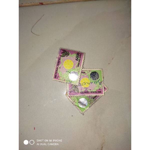 

Materai 6000 lama jadul