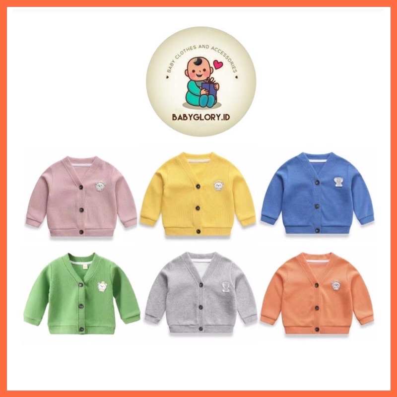 Babyglory.id✨Cardigan Anak Bayi Rajut Premium 100% Import GRADE A / Hoodie / Jaket Anak / Bayi