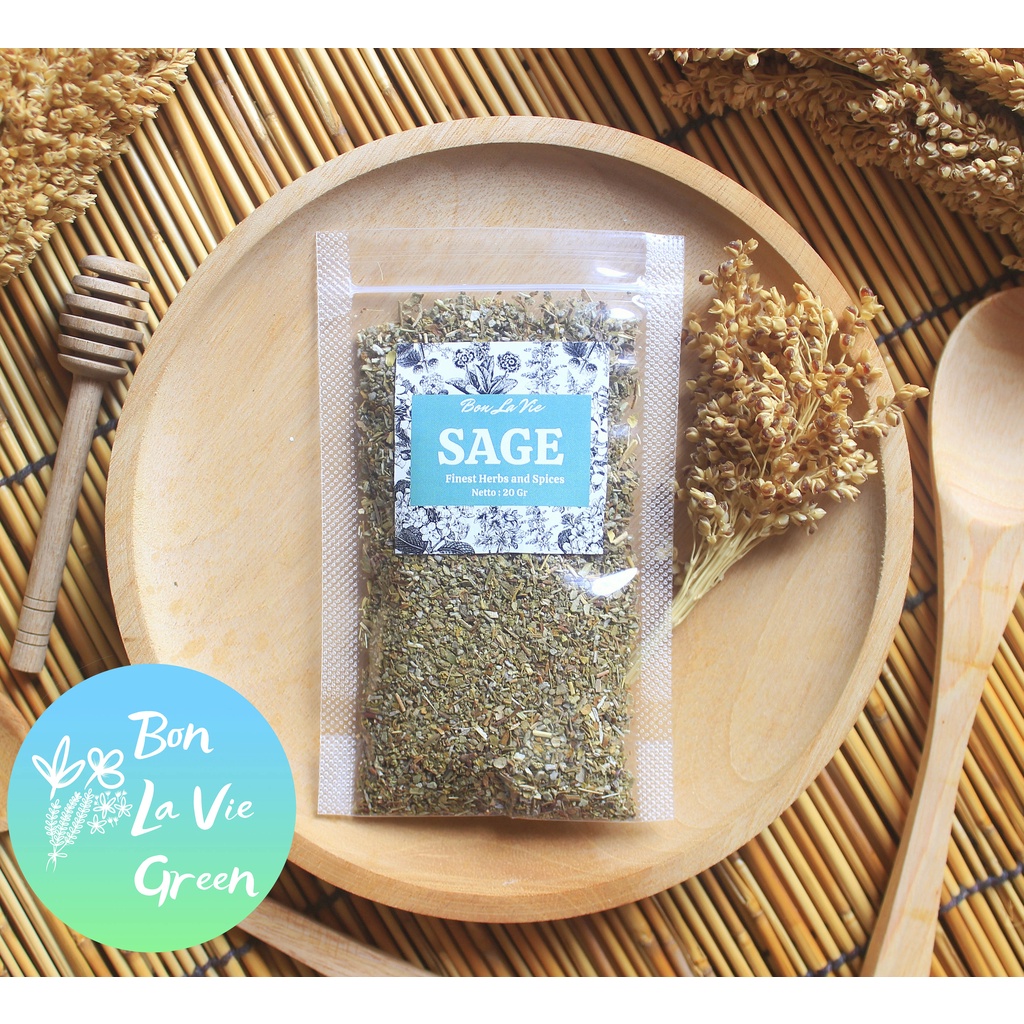 

Sage Leaves 20GR/ Daun Sage Kering 20GR/ SAGE 20GR/ SAGE