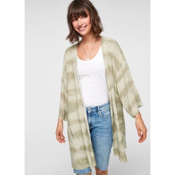 s.oliver blazer cardigan 3/4 tye die original