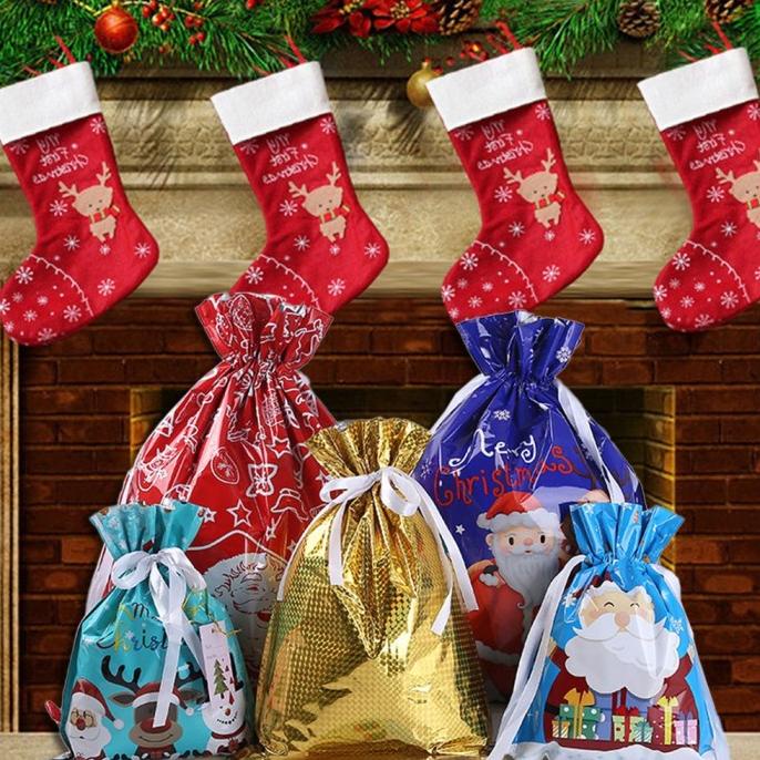 

CHRISTMAS GIFT BAG CHOCOLATE GIFT DRAWSTRING CANDY BAGS CHRISTMAS DC452CD3