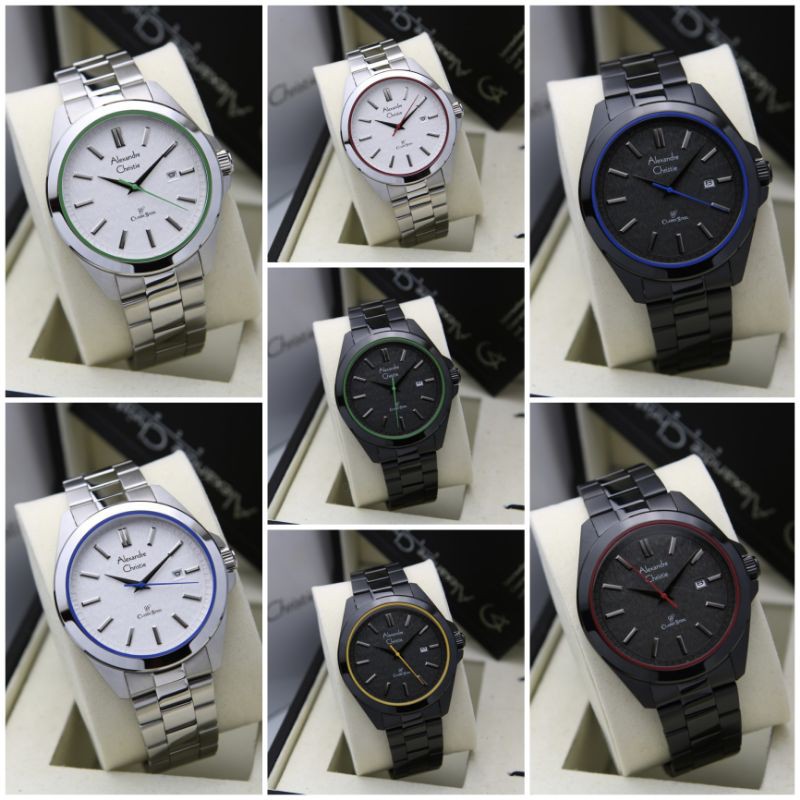 AC8644 Jam Tangan Pria Alexandre Christie AC 8644 Original
