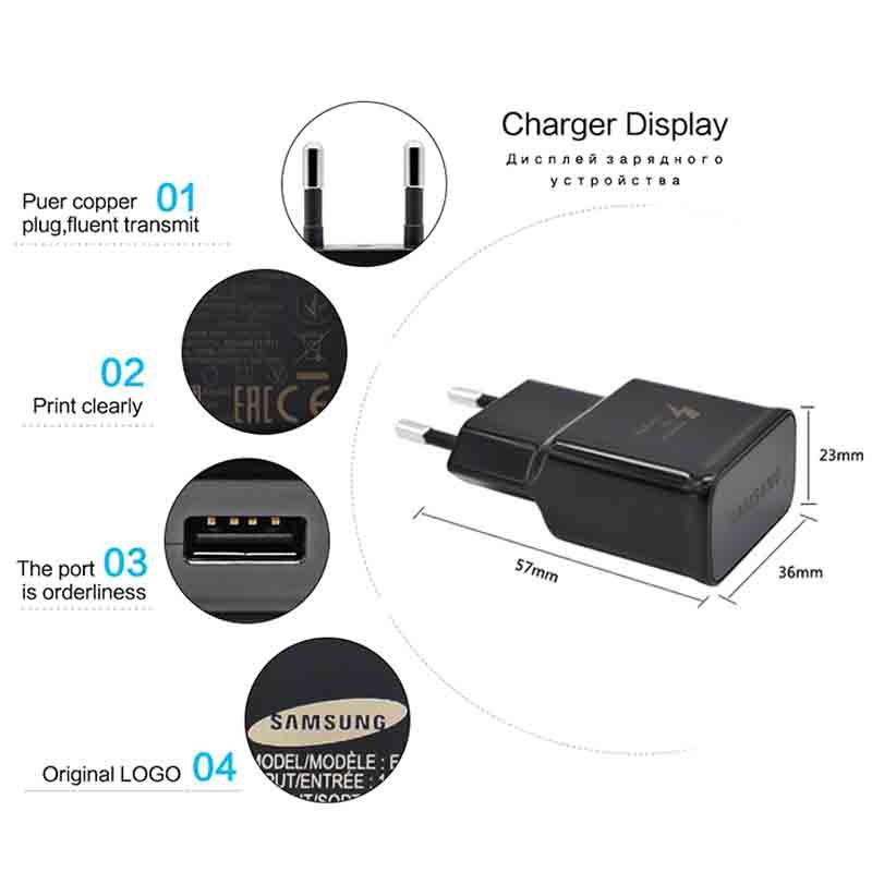 Charger Samsung Note 4 Travel Charger Samsung S7 edge S6 Micro USB Support Fast Charging