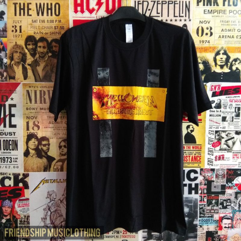 KAOS HELLOWEEN || KAOS BAND || KAOS MUSIK || TSHIRT BAND