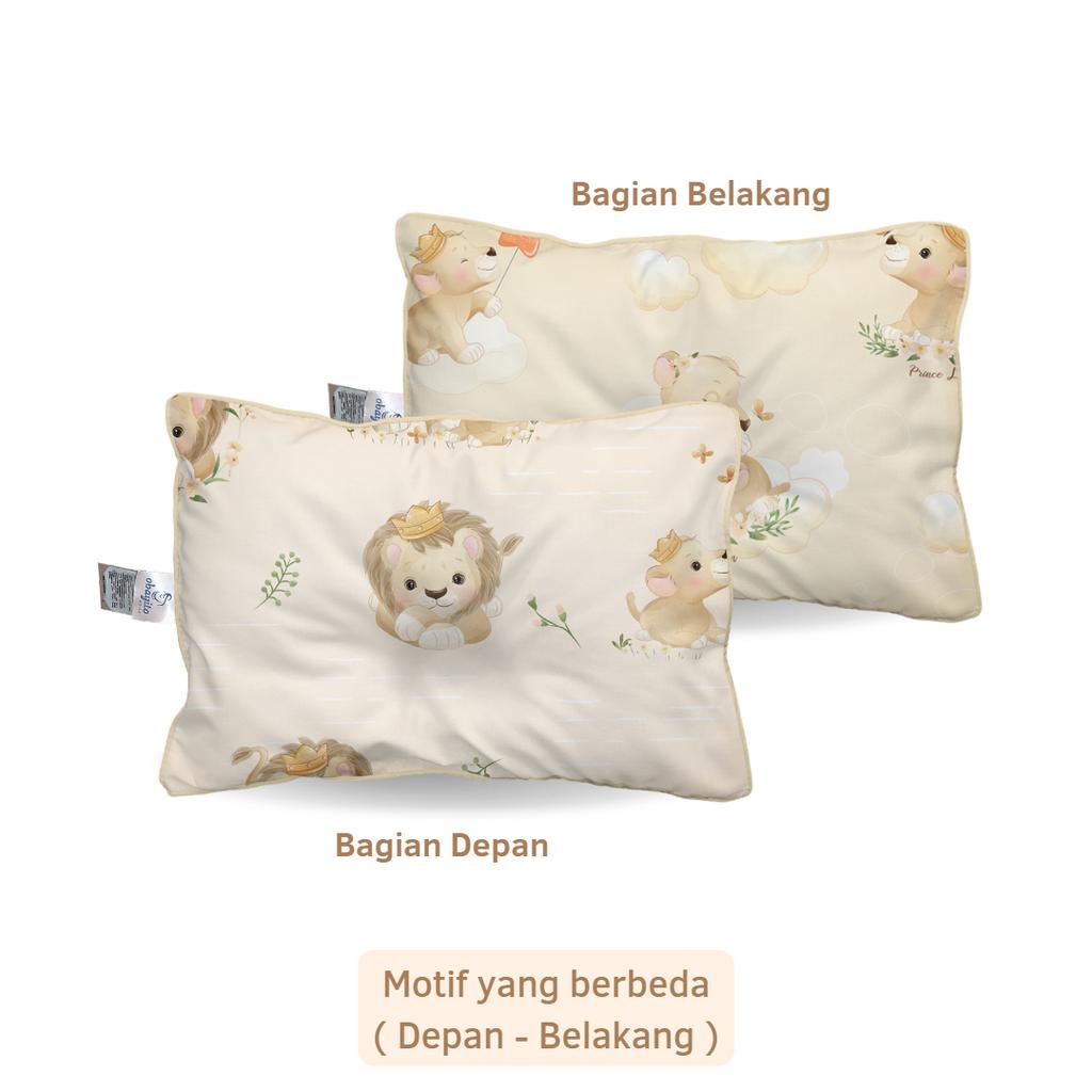 Obayito Bantal Baby ( Bayi ) set Isi 3 Bahan Katun Satin Jepang Terbaik