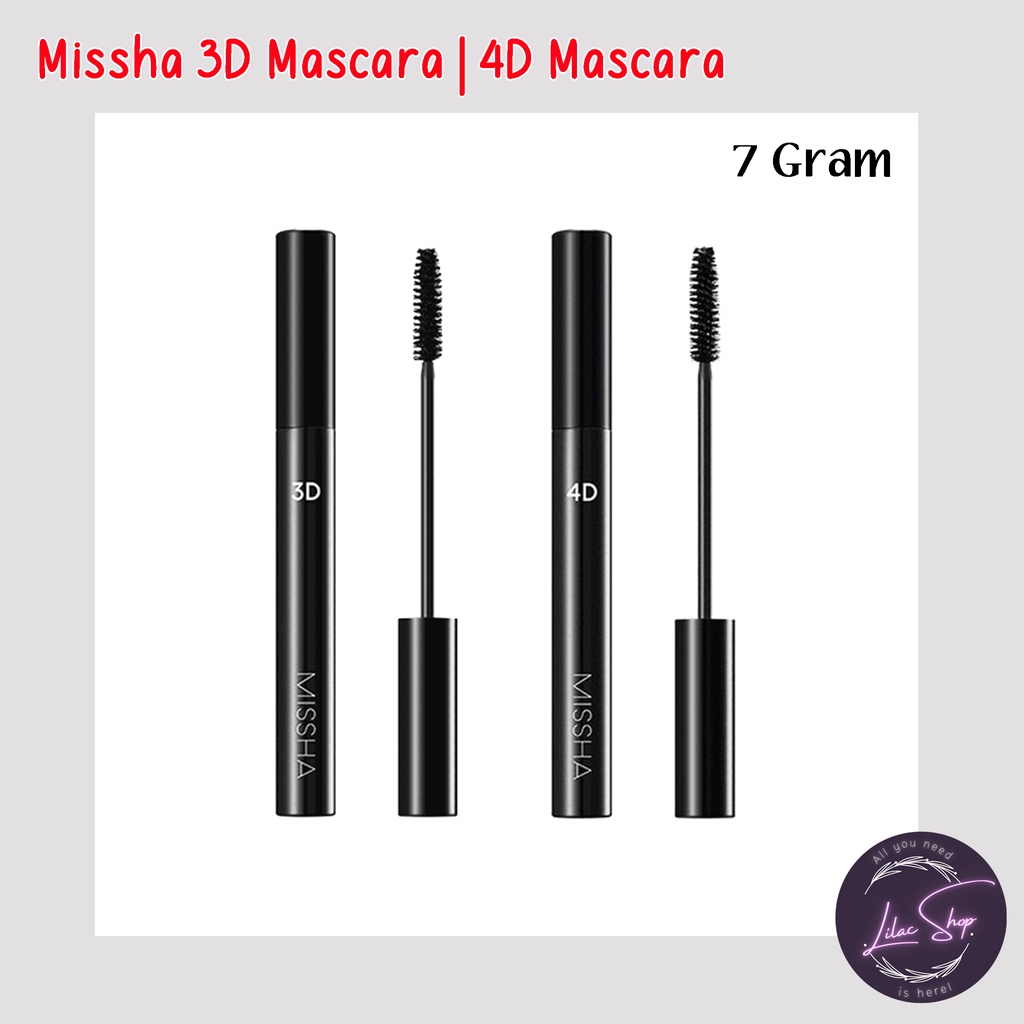 MISSHA 3D MASCARA | MISSHA 4D MASCARA