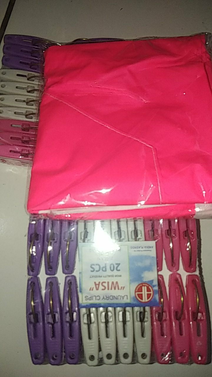 Celemek Pink Stabilo Spesial Quality Anti Air