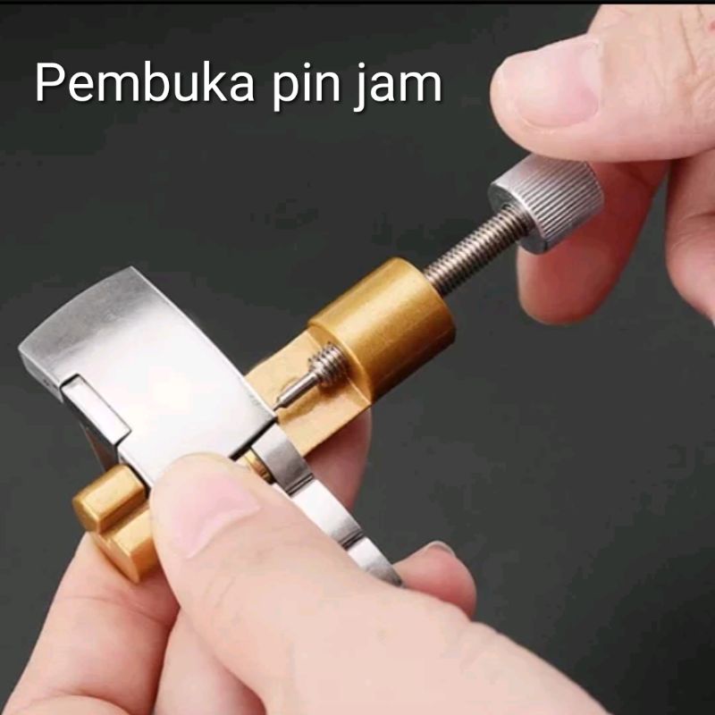 Pembuka pin jam tangan arloji pemotong rantai jam tangan watch adjuster strap pin remover