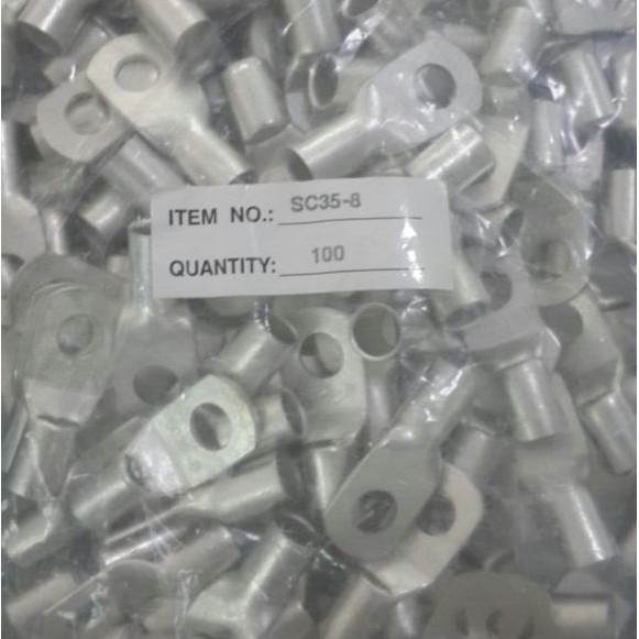 Kabel Skun SC /Skun Kabel SC 35-8 /Cable Lug /Scun Cable 35-8mm-100pcs / Cable Schoen 35-8mm Per Bks