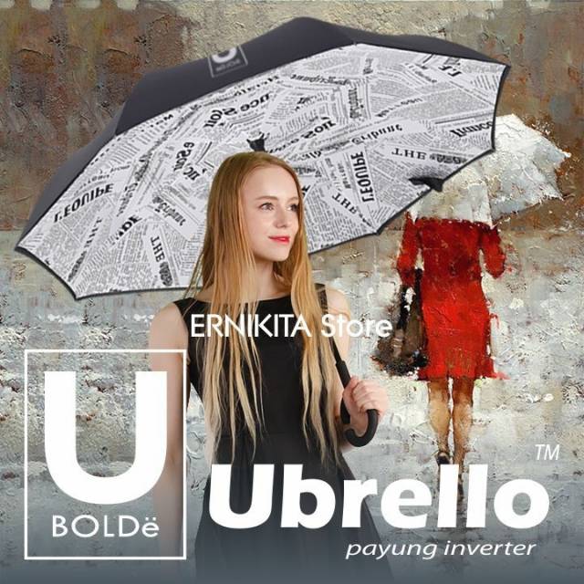 BOLDe UBRELLO - Payung Terbalik Upside Down Umbrella