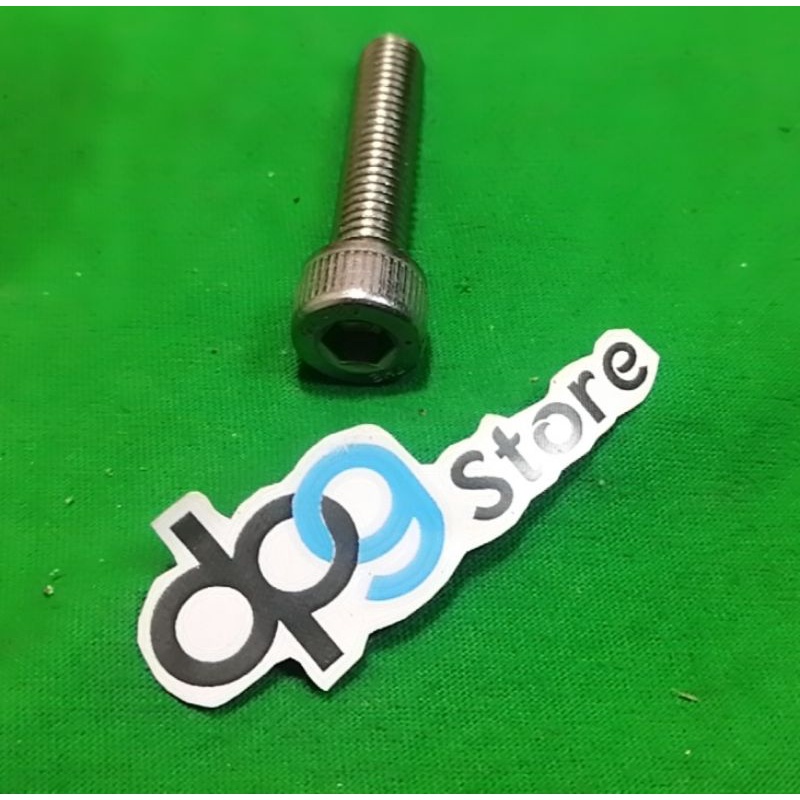 BAUT L STAINLESS BOTTOM SKOK SHOCKBREAKER KANCING AS RODA NINJA 150 R RR KR KSR