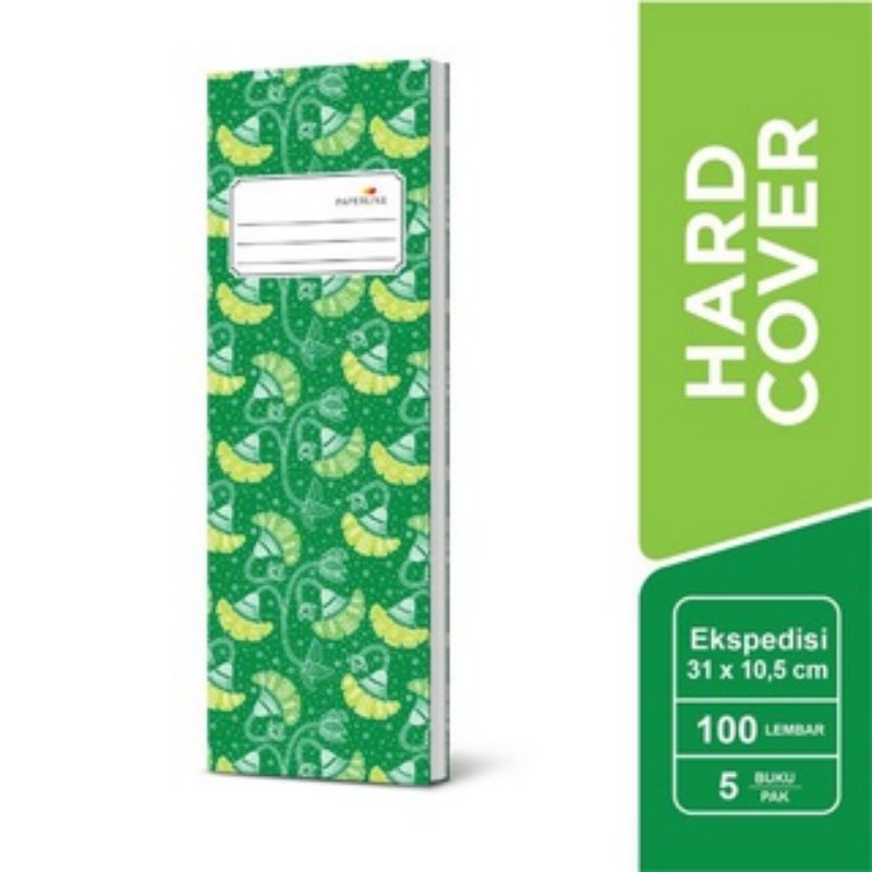 

BUKU HARD COVER EXPEDISI 100 LEMBAR PAPERLINE