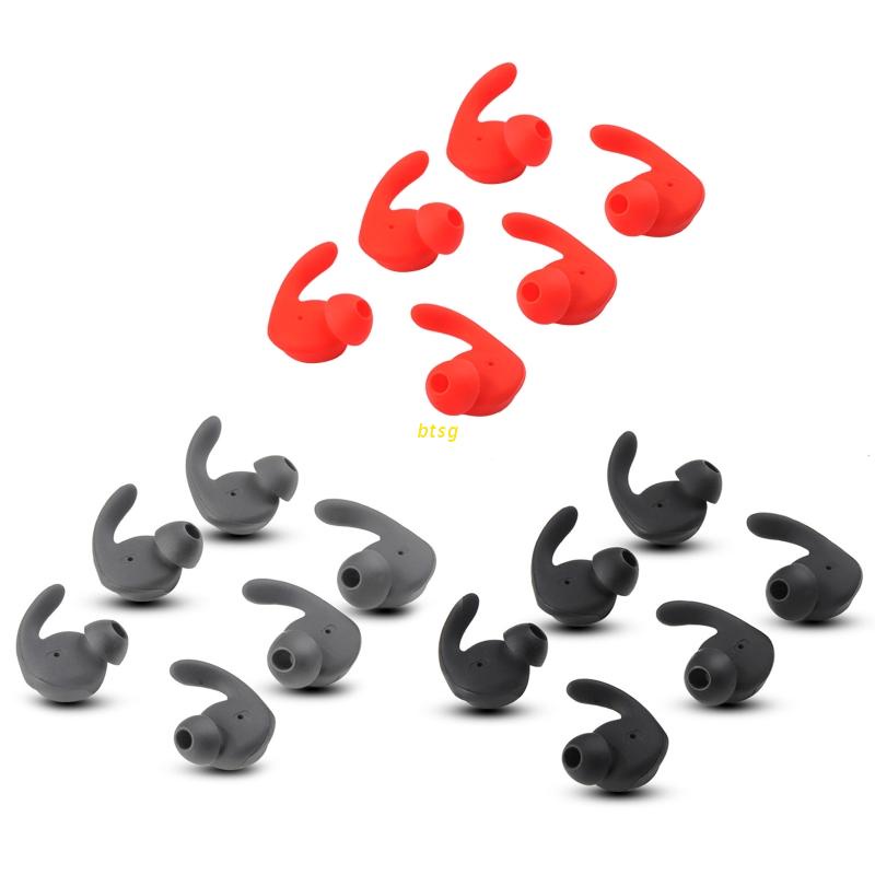 Btsg 6pcs Earbud Bahan Silikon Lembut Untuk Huawei Xsport / Honor Am61