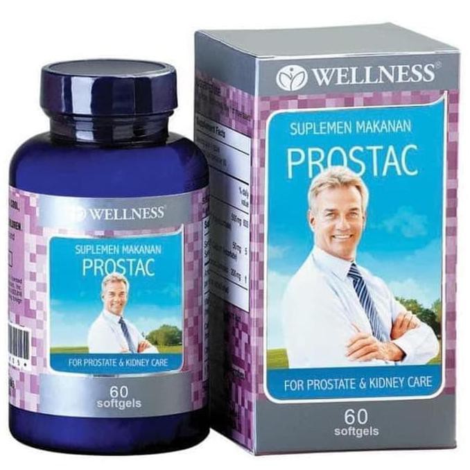 WELLNESS PROSTAC PROSTAT VITAMIN GINJAL LIBIDO SAW PALMETTO 60 SOFTGEL {DISKON Kode 1287