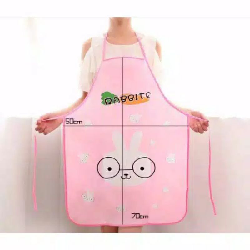 Celemek Masak Anti Air / Apron Waterproof Karakter RO5