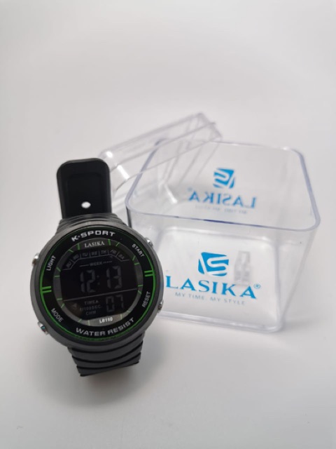 Jam Tangan Pria Wanita LASIKA 8110 asli sporty digital ada led anti air