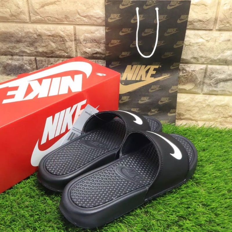 SANDAL SLIDE UNISEX NIKE CEKLIST PRIA WANITA/sandal slop terlaris.-2