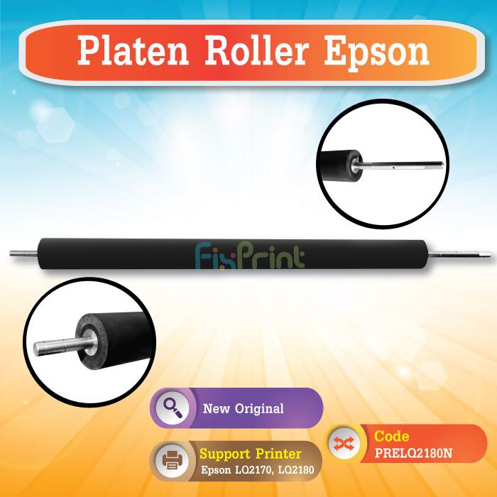 Platen Roller Epson LQ2170 LQ2180 LQ-2180 New Original