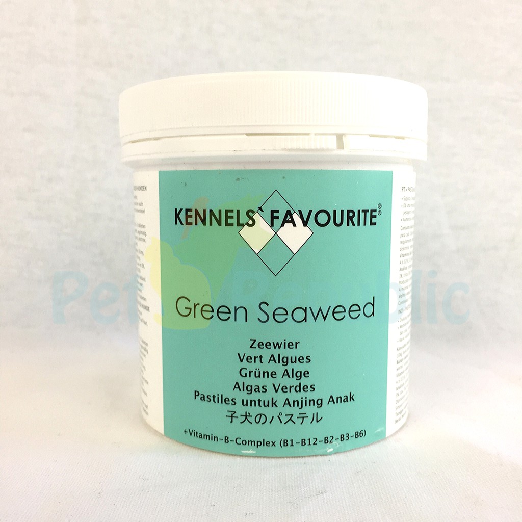 

KENNEL'S Vitamin Anjing Favourite Green Seaweed Pastilles 135gr