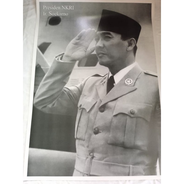 Poster jumbo Soekarno 50x70cm