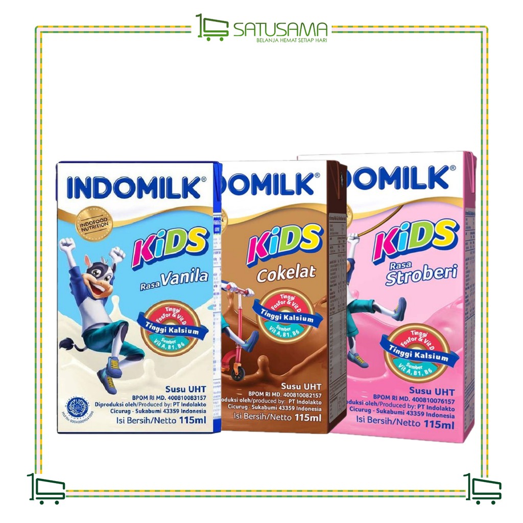 

INDOMILK UHT KIDS 115ML / satusama
