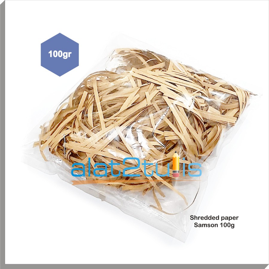 

Shredded paper | Kertas cacah potongan samson isi kado hampers gift | 100 gr