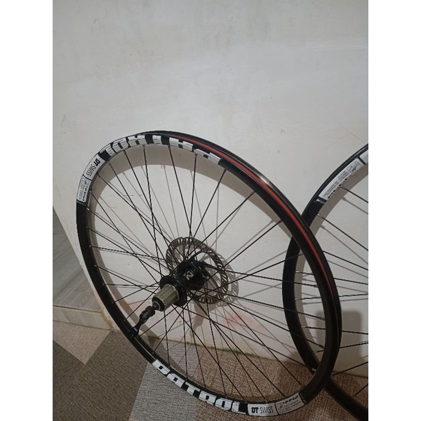 Wheelset rim patrol dt swiss decalhub frehub novatec 32 QR uk27